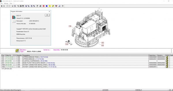 Liebherr Lidos Offline EN Mining Truck Excavator 10.2021 EPC Parts Catalog Service Documentation DVD 4