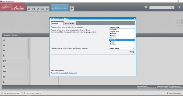 Linde Service Guide LSG v.5.2.2 Updated U0213 11.2021 Service Parts Information DVD 2