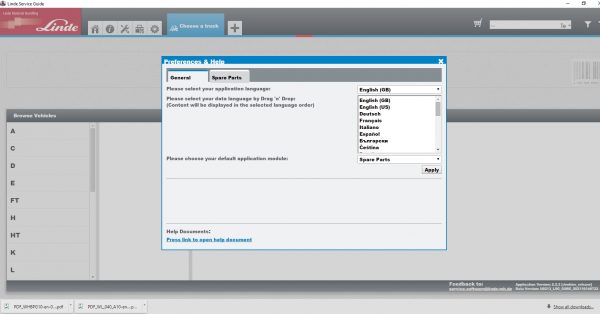 Linde Service Guide LSG v.5.2.2 Updated U0213 11.2021 Service Parts Information DVD 3