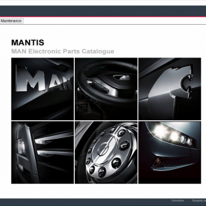 MAN MANTIS v674 EPC 01.2022 Spare Parts Catalog 1 1