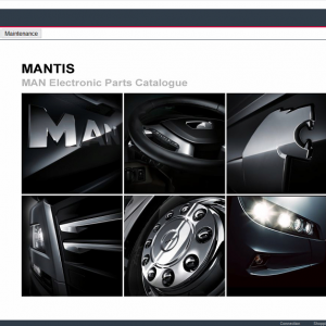 MAN MANTIS v678 EPC 03.2022 Spare Parts Catalog DVD 1