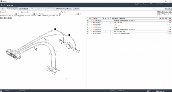 MANTIS 03.2022 EPC Version 678 Spare Parts Catalog DVD 10
