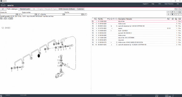 MANTIS 03.2022 EPC Version 678 Spare Parts Catalog DVD 11