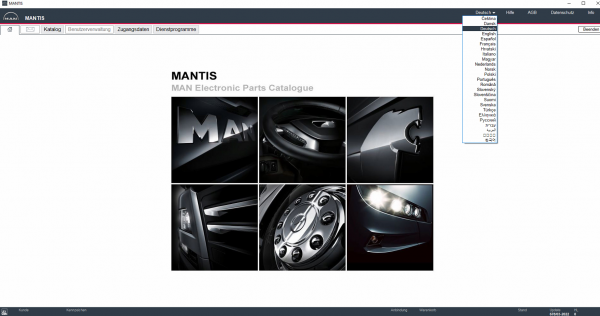 MANTIS 03.2022 EPC Version 678 Spare Parts Catalog DVD 2