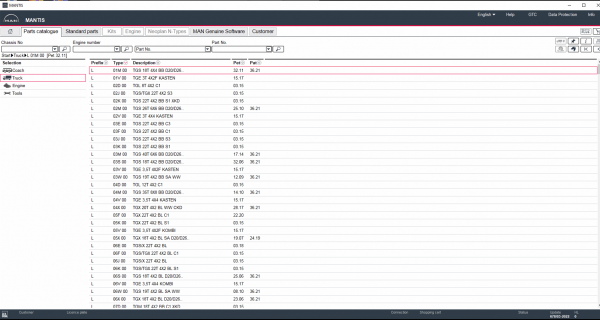 MANTIS 03.2022 EPC Version 678 Spare Parts Catalog DVD 4