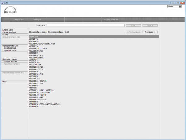 Man Eltis 3 EPC 03.2016 Spare Parts Catalog 1 2