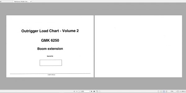 Manitowoc Krupp Cranes 8.42Gb Updated 03.2022 Outrigger Load Chart PDF DVD 5