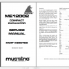 Mustang Heavy Equipment Excavator Updated 2022 PDF Service Manual 3