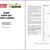 Mustang Heavy Equipment Skid Steer Loader 2022 PDF Parts Manual