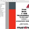 Mustang Machinery Heavy Equipment 1.28 GB PDF 2022 Operator Manuals DVD 9