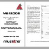 Mustang Machinery Heavy Equipment 325 GB PDF 2022 Part Catalog Manuals DVD 12