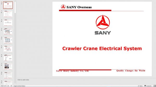 Sany Machine Manual DVD PDF Collection 8