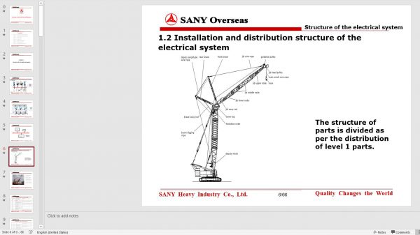 Sany Machine Manual DVD PDF Collection 9
