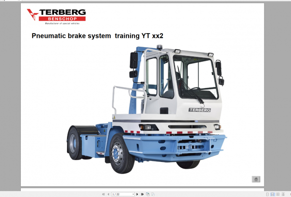 Terberg Benschop Pneumatic Brake System YT xx2 Training Manual 1