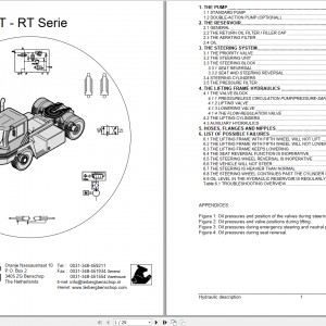 Terberg Benschop Terminal Tractor TT RT Series Hydraulic System