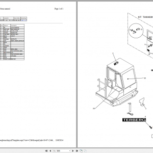 Terberg Terminal Tractor YT Series Spare Parts Catalog YT1007 02 1