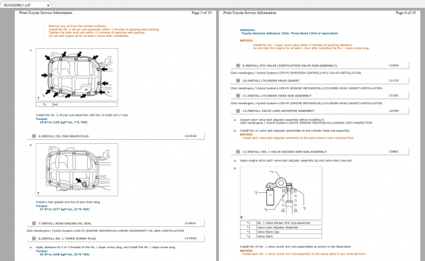 Toyota Altis 2020 Electrical Wiring Diagram Repair Manual 3