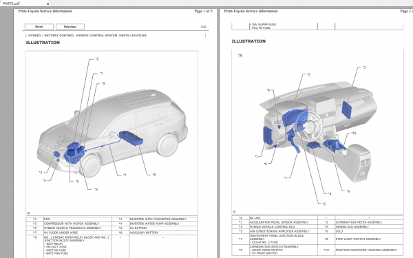 Toyota Cross 2020 Electrical Wiring Diagram Repair Manual 1