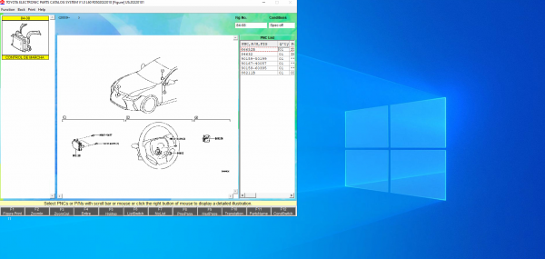 Toyota Lexus EPC ALL REGIONS 01.2022 Electronic Parts Catalog DVD 10