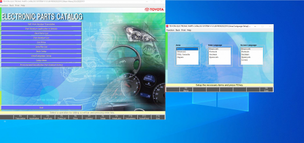 Toyota Lexus EPC ALL REGIONS 01.2022 Electronic Parts Catalog DVD 7