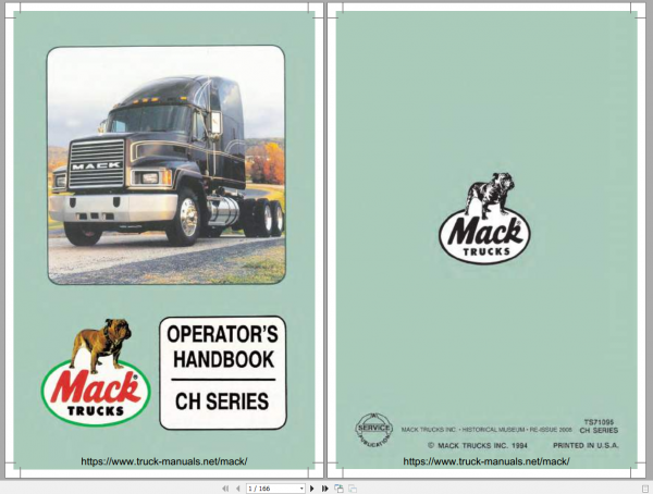 Truck Manual Collection Some Model 5.7GB Repair Operators Wiring Diagrams Fault Codes 9