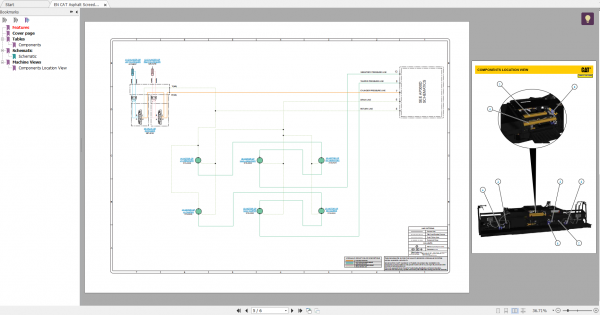 CAT Asphalt Paver Screed 217MB Full Models 04.2000 08.2021 Updated Electric Hydraulic Schematics EN PDF DVD 8
