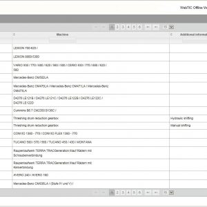 CLAAS WebTIC Offline DE German 04.2022 Operator Manual Repair Manual Service Documentation DVD 1 1