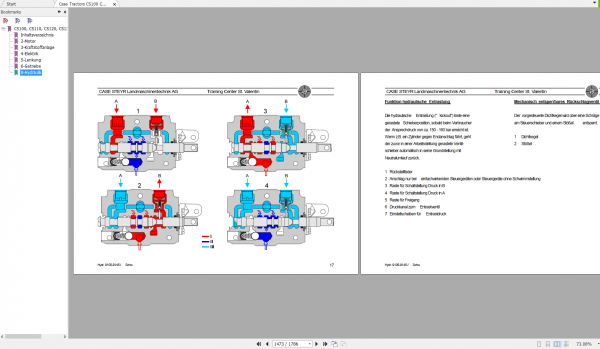 Case Tractors CS100 CS110 CS120 CS130 CS150 Service Manual Training Manual 7 71773 4