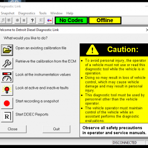 Detroit Diesel Diagnostic Link 6 1