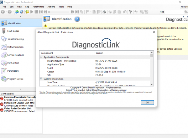 Detroit Diesel Diagnostic Link DDDL 8.13 SP3 10.10 3