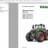 FENDT TRACTOR 10.6 GB PDF 2022 RU Russia Language Diagrams Operator Workshop Manuals DVD 10
