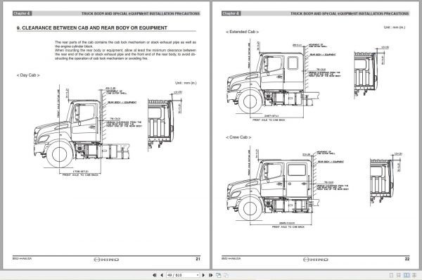 Hino Body Builder Book 2022 L SERIES S SERIES XL SERIES 5