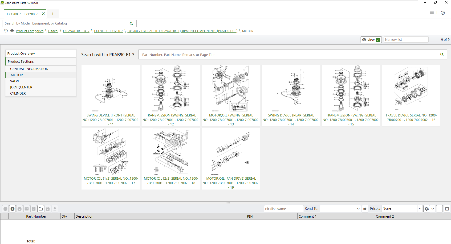 Hitachi Parts ADVISOR 02.2022 Spare Parts Catalog Offline DVD 9