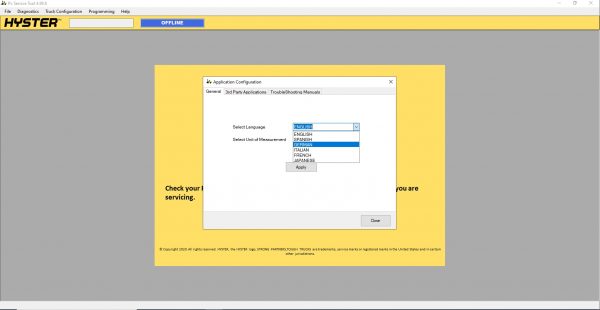 Hyster PC Service Tool v4.99.8 04.2022 Diagnostic Software DVD 3 1