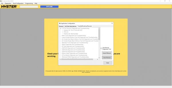 Hyster PC Service Tool v4.99.8 04.2022 Diagnostic Software DVD 5