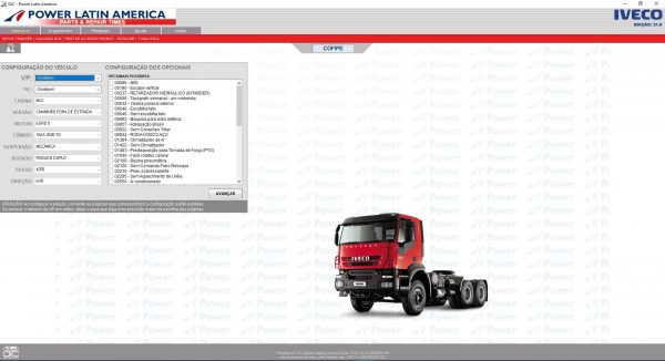 Iveco Power Latin America OIC 03.2020 EPC Spare Parts Catalog 1