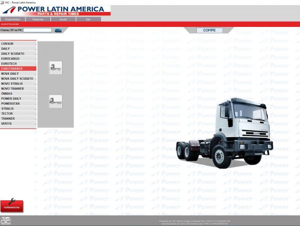 Iveco Power Latin America OIC 03.2020 EPC Spare Parts Catalog 2