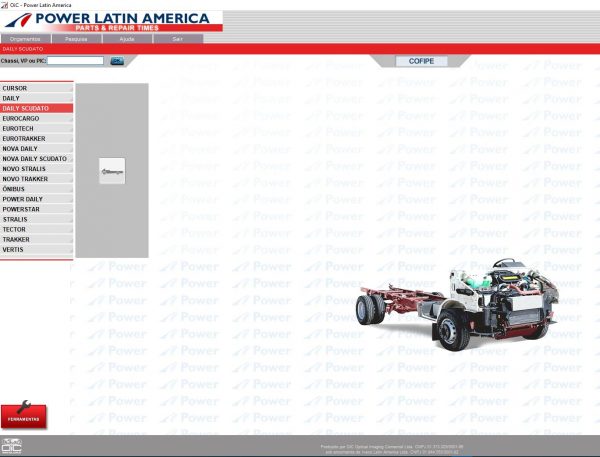 Iveco Power Latin America OIC 03.2020 EPC Spare Parts Catalog 7