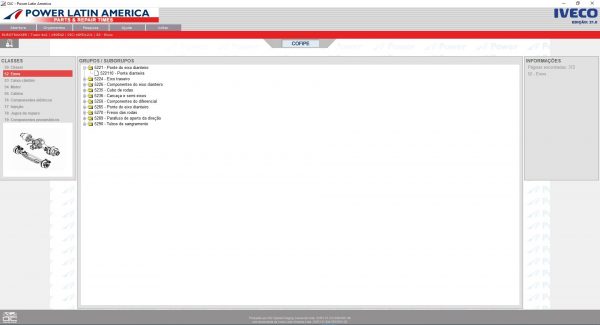 Iveco Power Latin America OIC 03.2020 EPC Spare Parts Catalog 9