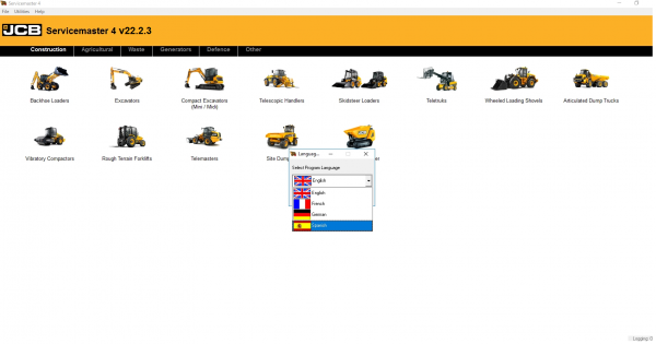 JCB ServiceMaster 4 v22.2.3 03.2022 Diagnostic Full Software DVD 2