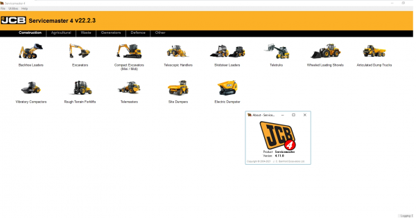 JCB ServiceMaster 4 v22.2.3 03.2022 Diagnostic Full Software DVD 3
