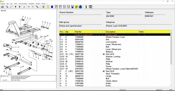 JUNGHEINRICH JETI ForkLift ET v4.36 Updated 467 04.2022 Spare Parts Catalog Full Instruction DVD 3