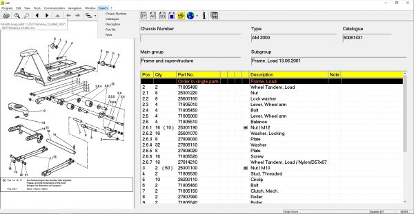 JUNGHEINRICH JETI ForkLift ET v4.36 Updated 467 04.2022 Spare Parts Catalog Full Instruction DVD 4