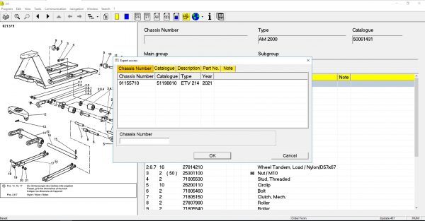 JUNGHEINRICH JETI ForkLift ET v4.36 Updated 467 04.2022 Spare Parts Catalog Full Instruction DVD 5