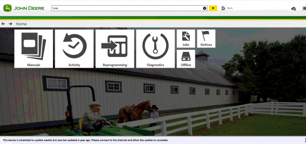 John Deere Service Advisor 5.3 Offline 2022 11.2021 CF Construction AG Agricultural Forestry Equipment 3