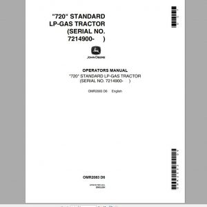 John Deere Tractor 15.8 Gb PDF Operation Manual Updated 2021 DVD 02c 6