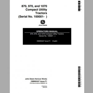 John Deere Tractor 15.8 Gb PDF Operation Manual Updated 2021 DVD 02c 7