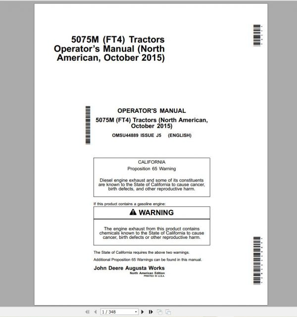 John Deere Tractor 15.8 Gb PDF Operation Manual Updated 2021 DVD 02c 9