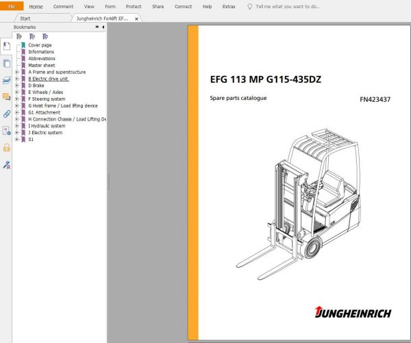 Bremsverstärker, Jungheinrich, Forklift spare parts