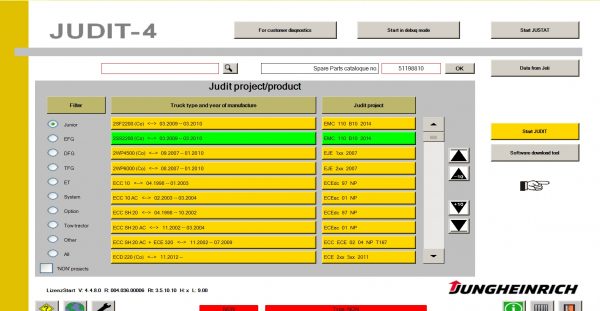 Jungheinrich JETI Judit ForkLift v4.36 006 04.2022 Full Diagnostic Software 1